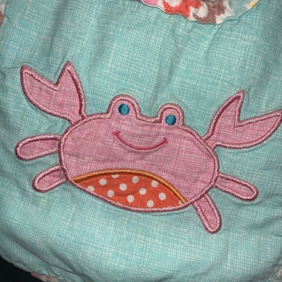Infant Bib Colorful Crab - Picture 2 of 5